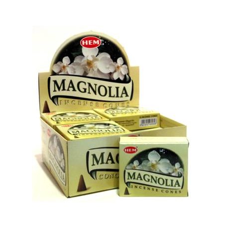HEM Magnolia Incense Cones (10 Cones)