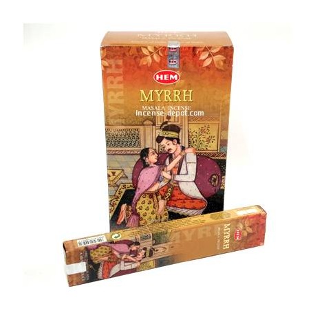 # HEM Myrrh Incense Sticks (20g)