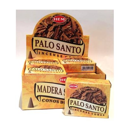 HEM Palo Santo Incense Cones (10 Cones)