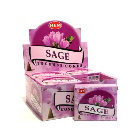 HEM Sage Incense Cones (10 Cones)