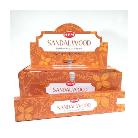 HEM Sandalwood Incense Sticks (20g)