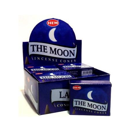 HEM The Moon Incense Cones (10 Cones)