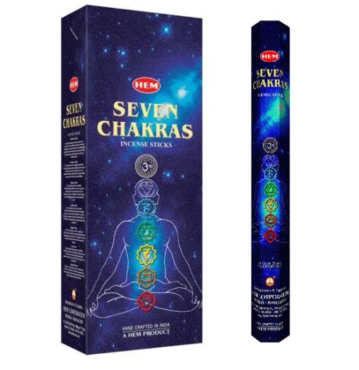 HEM Seven Chakras Incense Sticks (20 g)