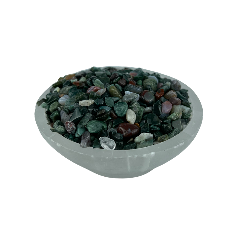 Fancy Jasper Tumbled Chips - 5-8 mm