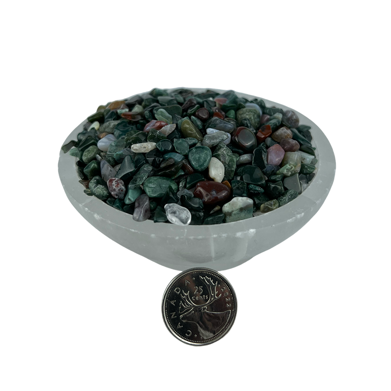 Fancy Jasper Tumbled Chips - 5-8 mm