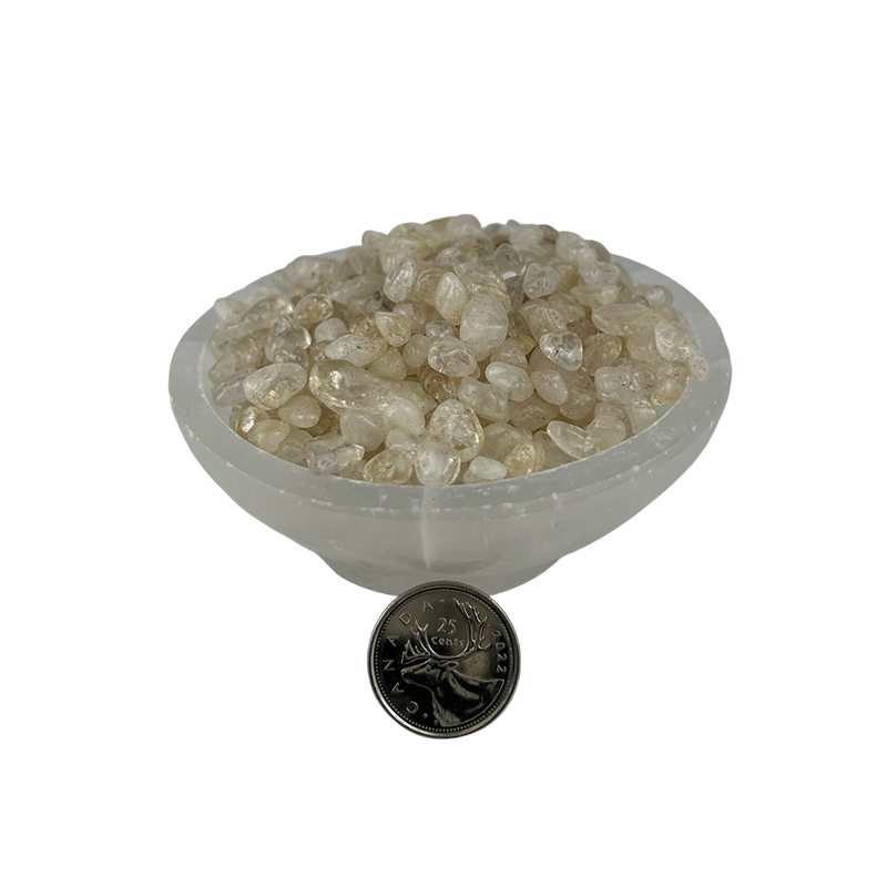 Citrine Tumbled Chips - 5-15 mm