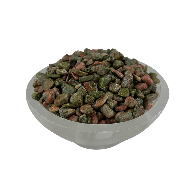 Unakite Tumbled Chips - 3-5 mm