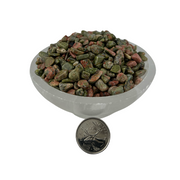 Unakite Tumbled Chips - 3-5 mm