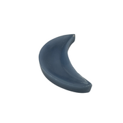 Angelite Crescent Moon - 3.75 inch