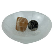 Honey Caramel Calcite Tumbled Stone - 20-35 mm
