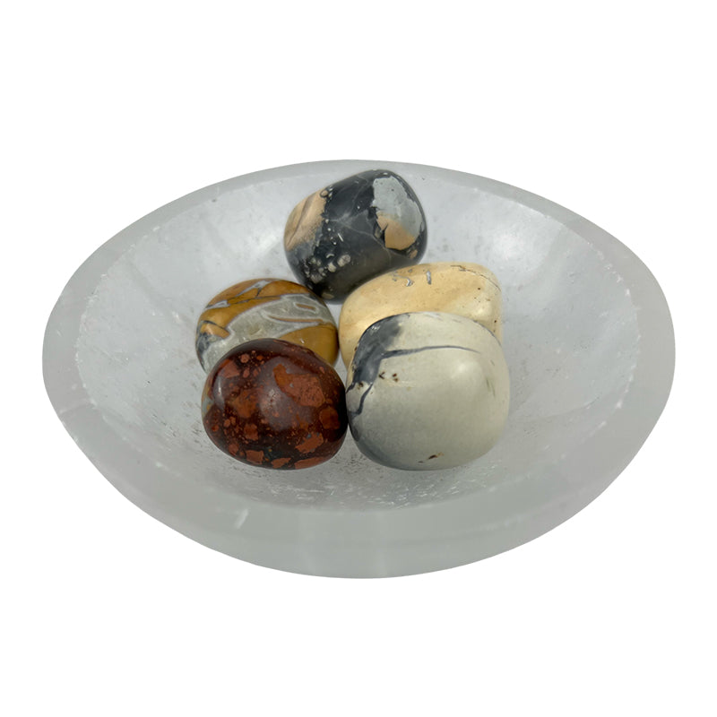 Maligano Jasper Tumbled Stone - 20-30 mm