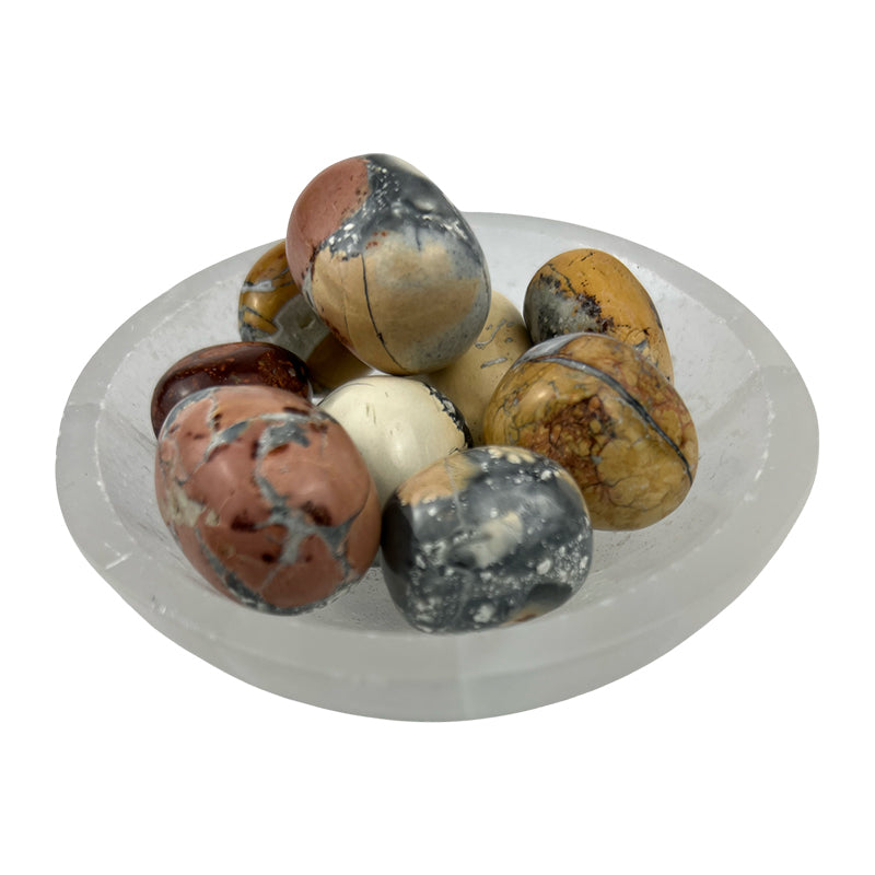 Maligano Jasper Tumbled Stone - 20-30 mm