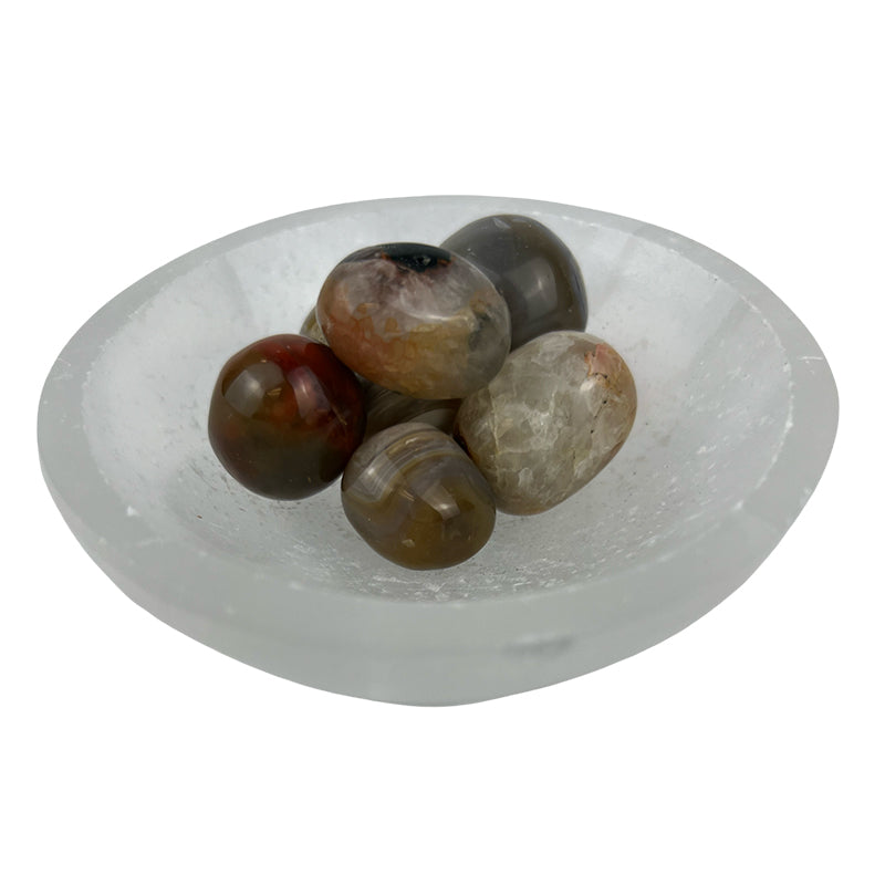 Timor Agate Tumbled Stone - 20-35 mm