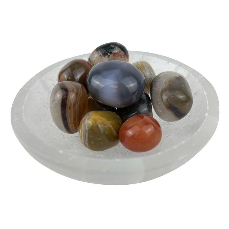 Timor Agate Tumbled Stone - 20-35 mm