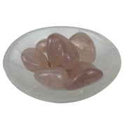 Pink Chalcedony Tumbled Stone - 20-40 mm