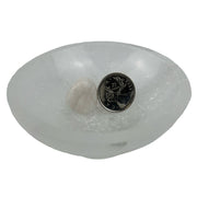 White Agate Tumbled Stone - 20-30 mm