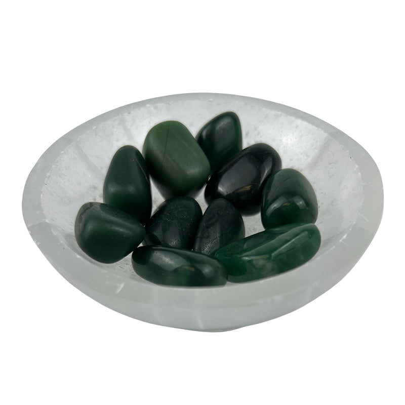 Bowenite Tumbled Stone - 20-40 mm
