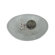 Pink Tourmaline with Quartz Matte Tumbled Stone - 20-40 mm