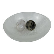 Snow White Agate Tumbled Stone - 20-35 mm