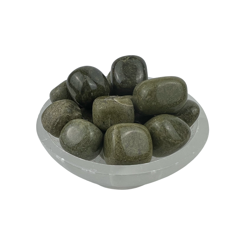 Vessonite Tumbled Stone - 20-35 mm