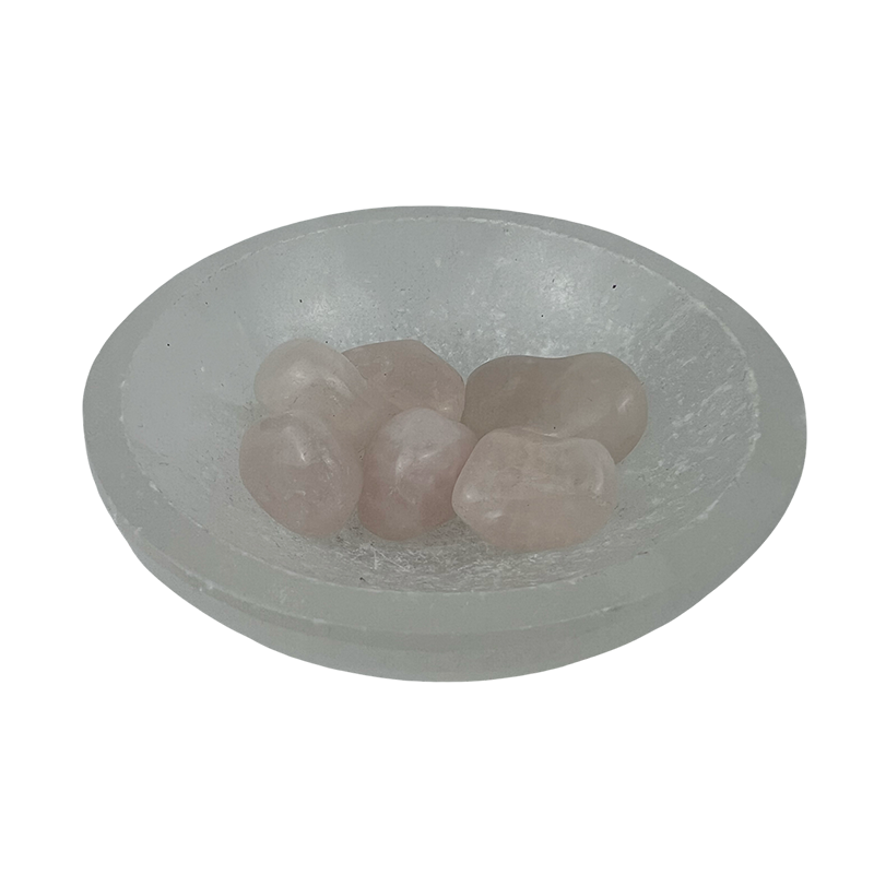 Rose Quartz Tumbled Stone - 20-45 mm