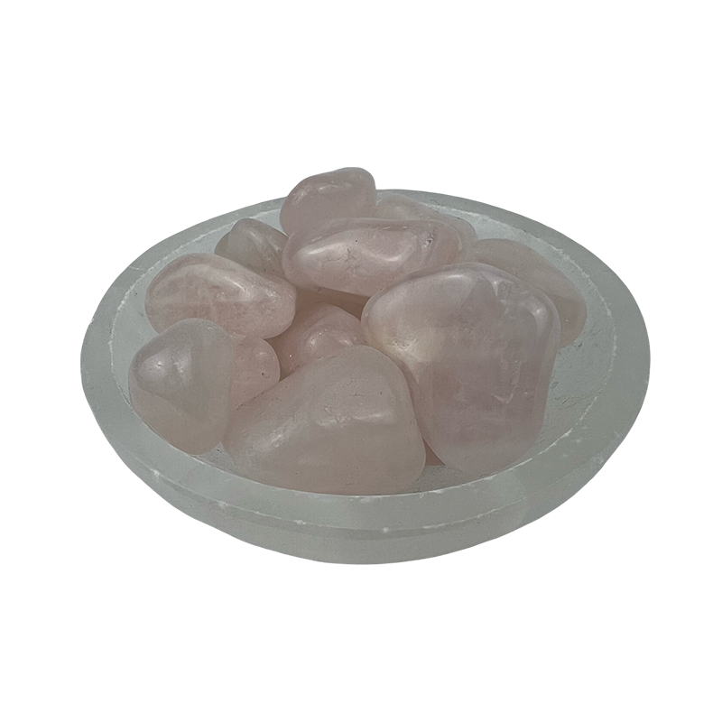 Rose Quartz Tumbled Stone - 20-45 mm