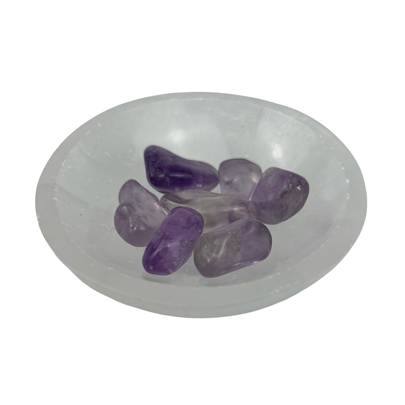 Amethyst A Tumbled Stone - 20-40 mm