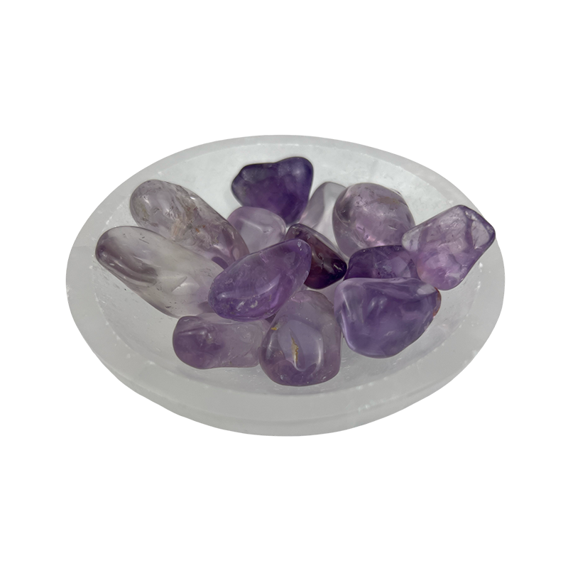 Amethyst A Tumbled Stone - 20-40 mm