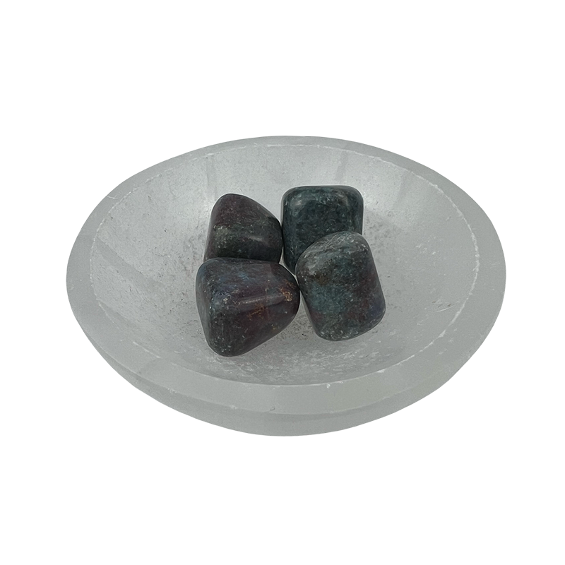 Ruby with Kyanite Tumbled Stone - 20-35 mm