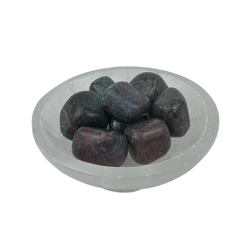 Ruby with Kyanite Tumbled Stone - 20-35 mm