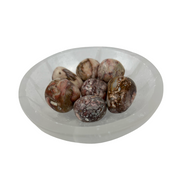 Pink Porcelain Jasper Tumbled Stone - 20-35 mm