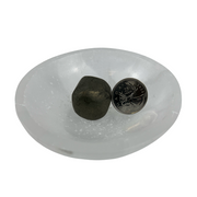 Pyrite with Black Magnetite Tumbled Stone - 15-35 mm