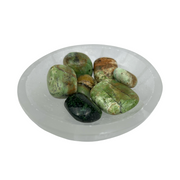 Chrome Chalcedony Tumbled Stone - 15-35 mm