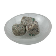 K2 with Azurite Tumbled Stone - 20-40 mm