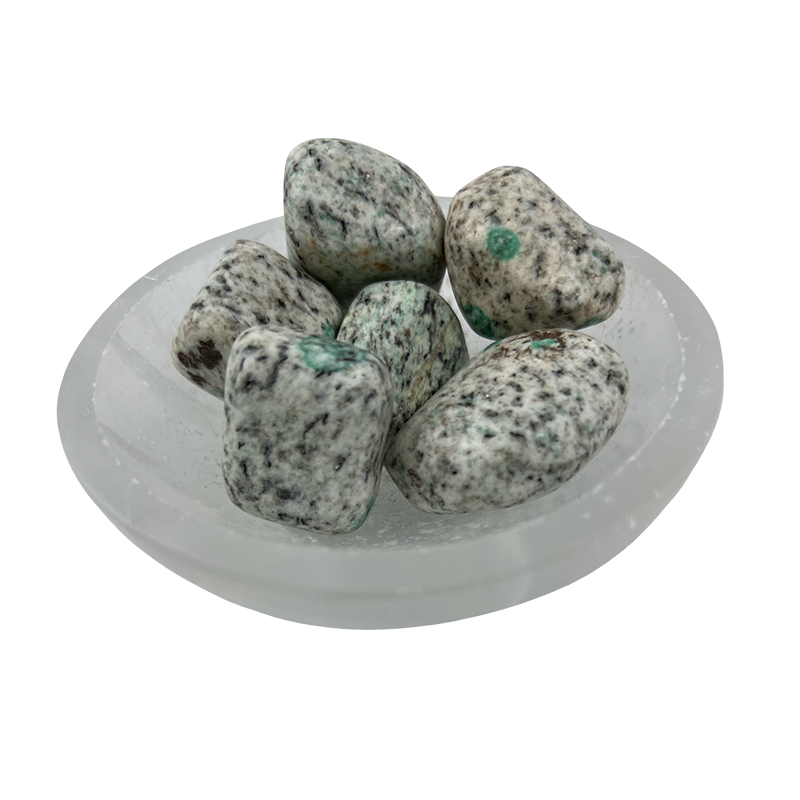 K2 with Azurite Tumbled Stone - 20-40 mm