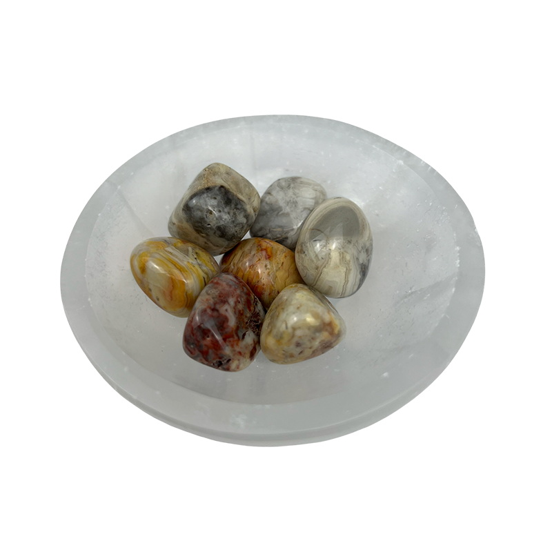 Crazy Lace Agate Tumbled Stone - 15-30 mm
