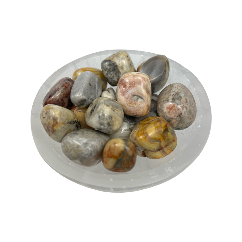 Crazy Lace Agate Tumbled Stone - 15-30 mm