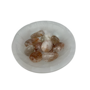 Quartz with Seaweed Rutile Tumbled Stone - 15-30 mm
