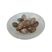 Red Rutilated Quartz Tumbled Stone - 15-30 mm