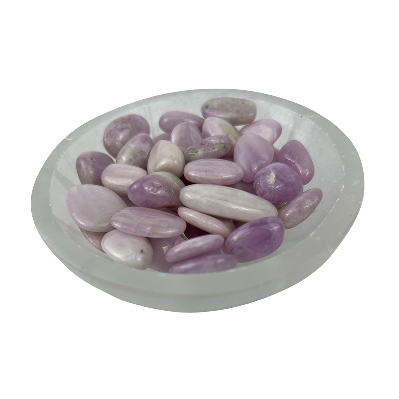 Kunzite Tumbled Stone - 15-30 mm