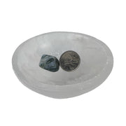 Moss Agate Tumbled Stone - 30-45 mm