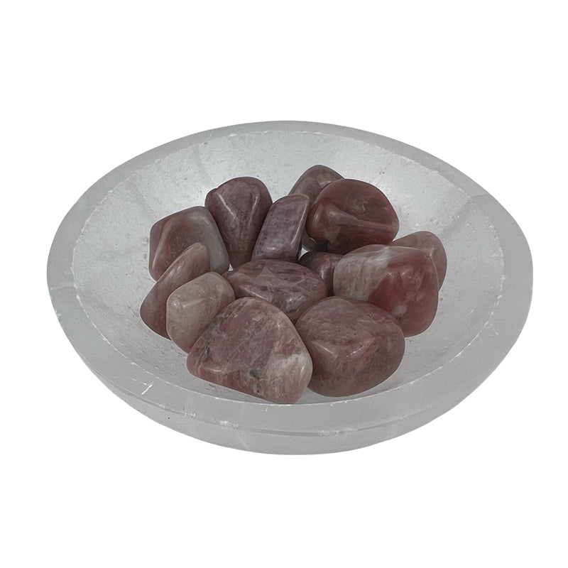 Lavender Quartz Tumbled Stone - 10-20 mm