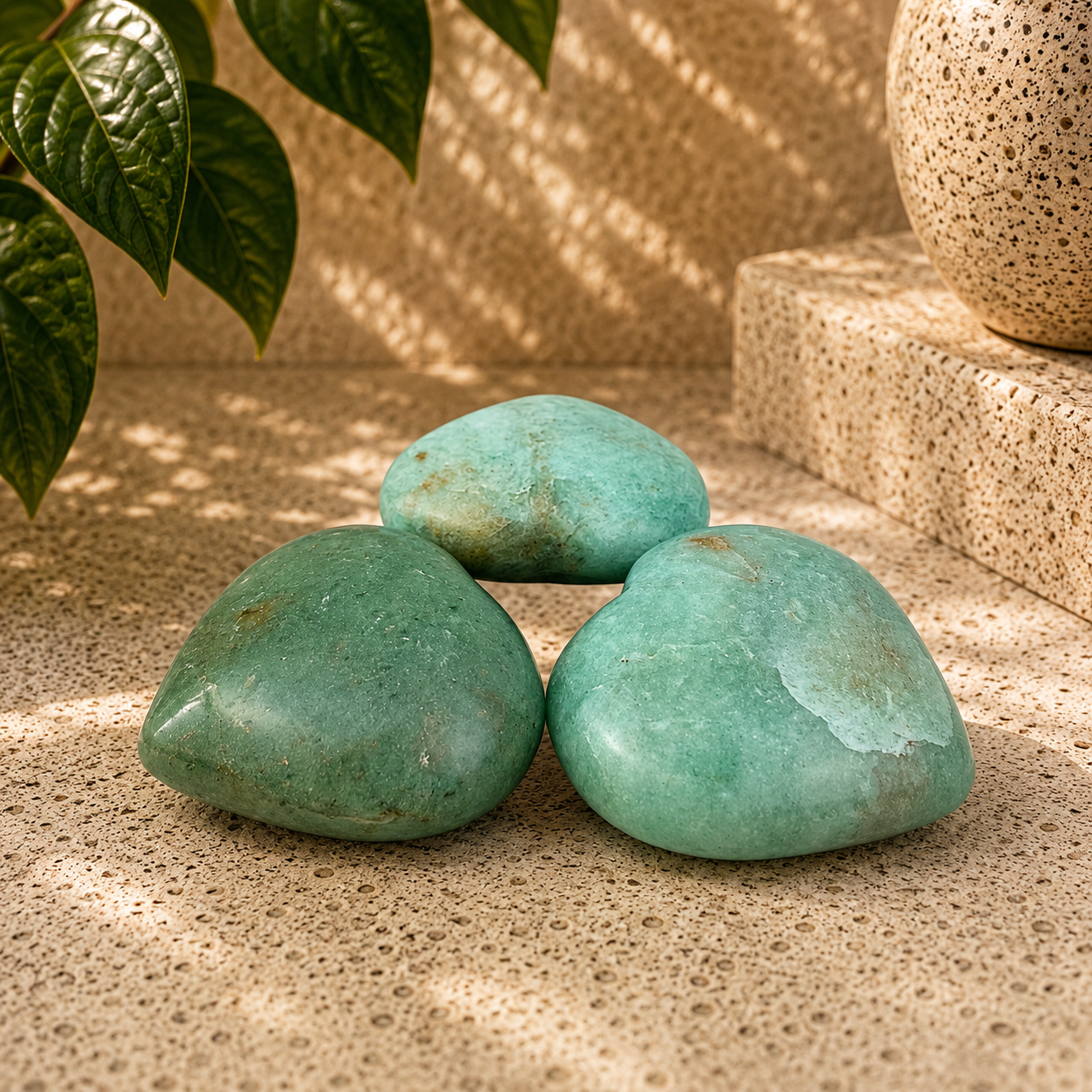 Green Aventurine Heart - 2.0-2.2 inch