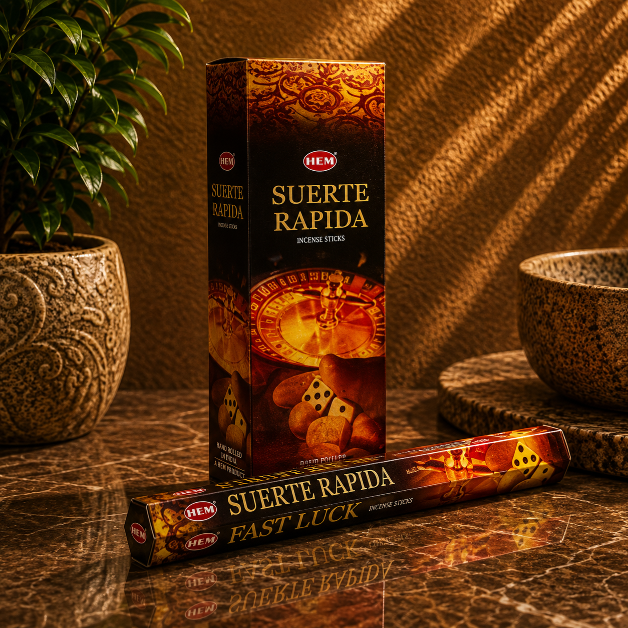 HEM Suerte Rapida (Fast Luck) Incense Sticks (20g)