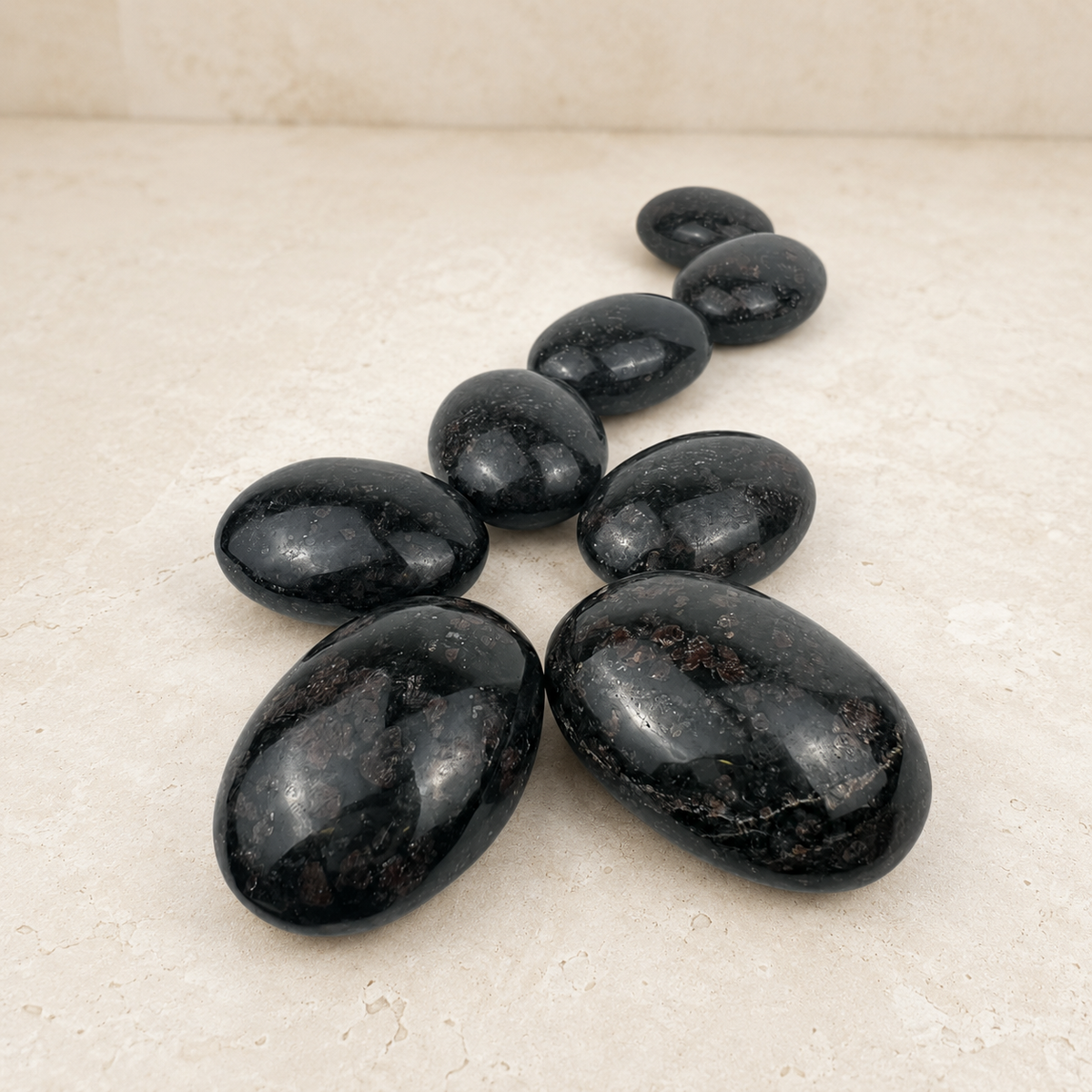 Garnet in Biotite Palm Stone - 2.25-2.5 inch
