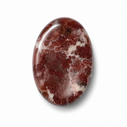 Brown Zebra Calcite Worry Stone - 1.75-2 inch
