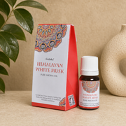 Goloka Himalayan White Musk Pure Aroma Oil (10 ml)