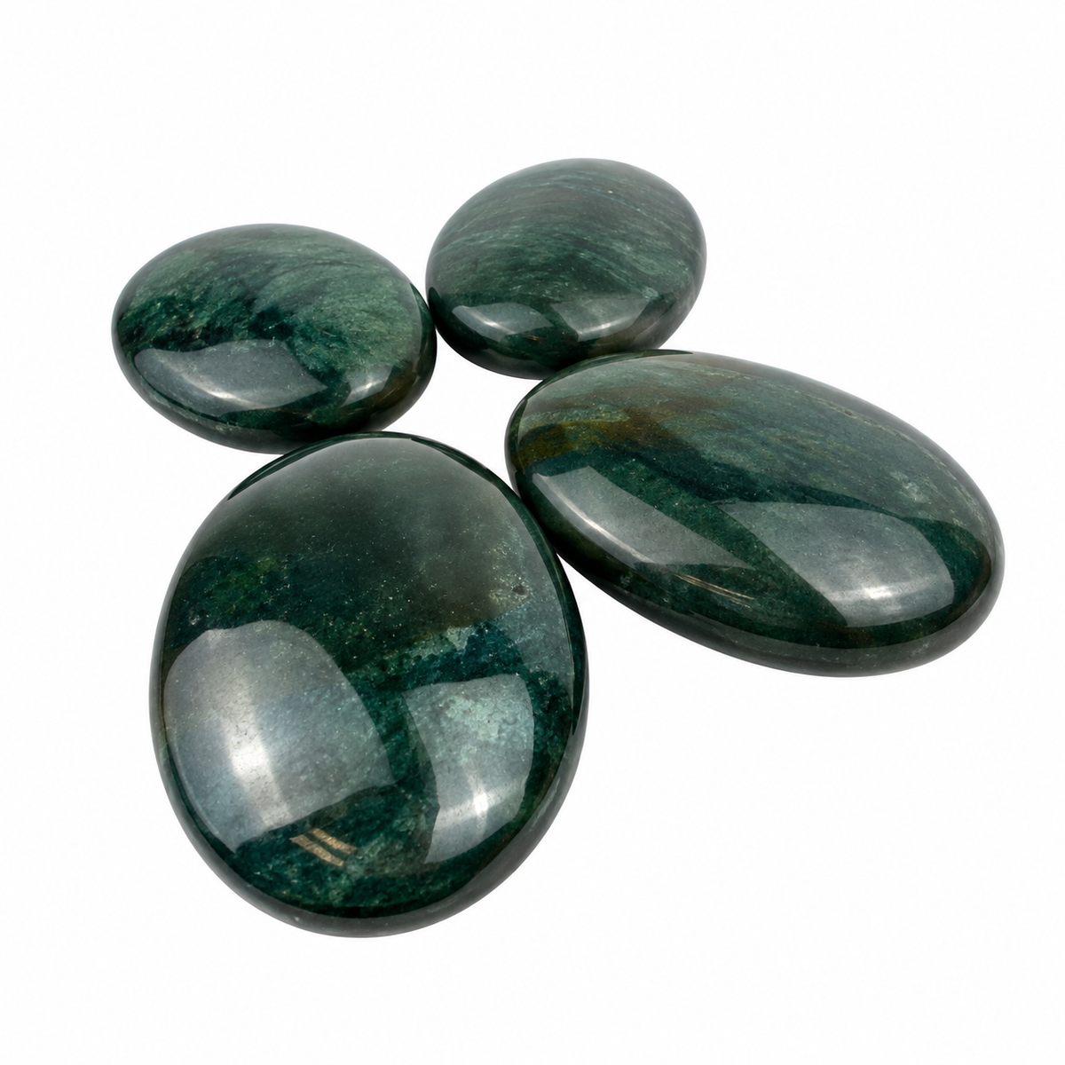 Bloodstone Palm Stone - 2.25-3.0 inch
