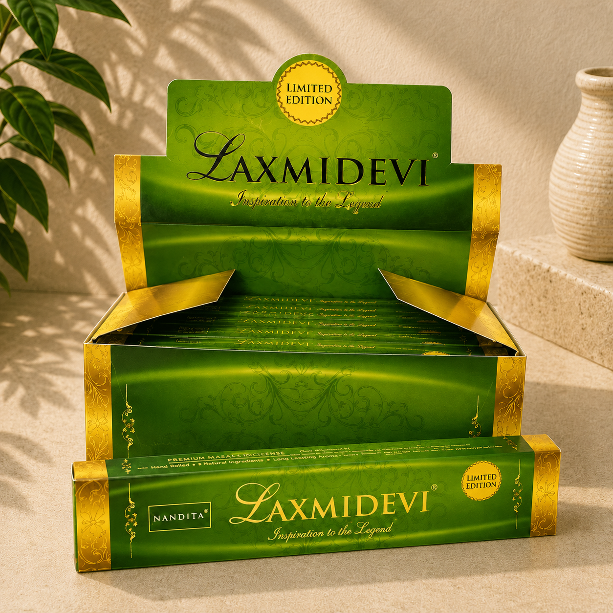 Nandita Laxmidevi Hand-Rolled Masala Incense Sticks (15g)