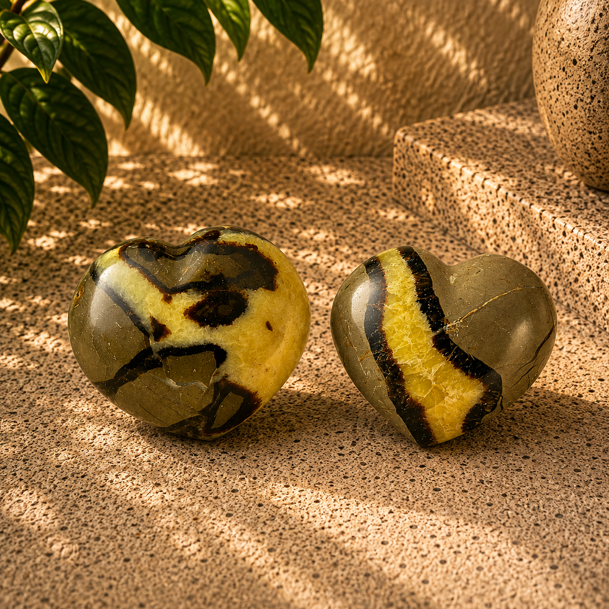 Septarian Heart - 2.4-2.6 inch